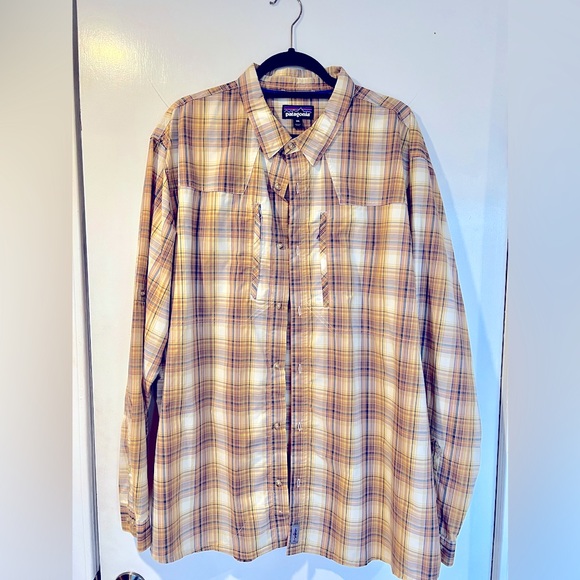 Patagonia Long Sleeve Sun Stretch Shirt - STY52197FA17 - XXL - Picture 1 of 5